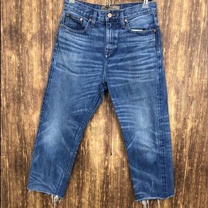 Point Sur J Crew cropped jeans